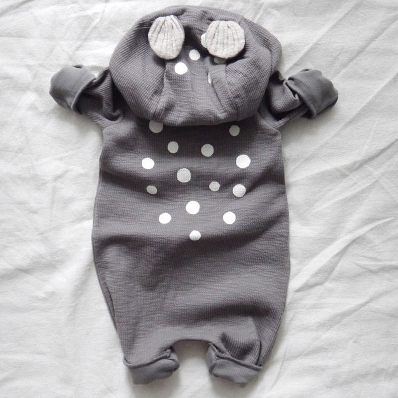 Baby Deer Hooded Jumpsuit