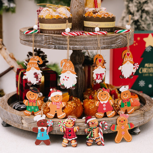 Christmas Gingerbread and Dwarf Ornaments