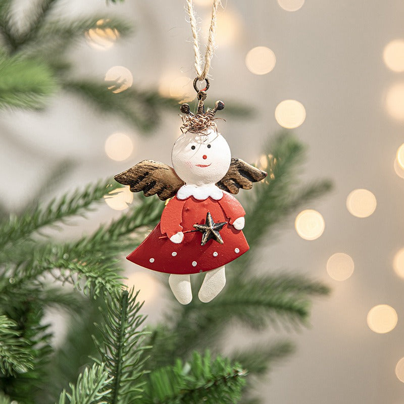 Charming Iron Christmas Pendants