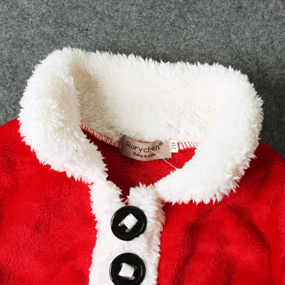 Baby Santa Christmas Outfit Set