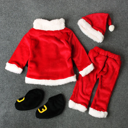 Baby Santa Christmas Outfit Set