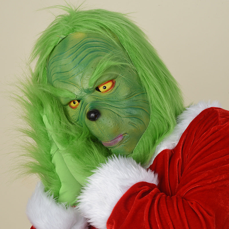 Ensemble de costumes du Grinch vert