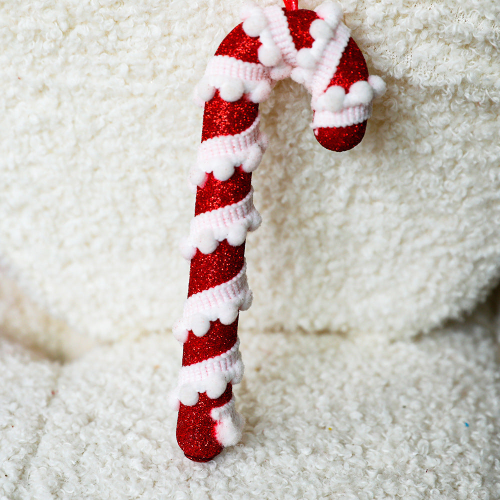 Red & White Foam Candy Ornament