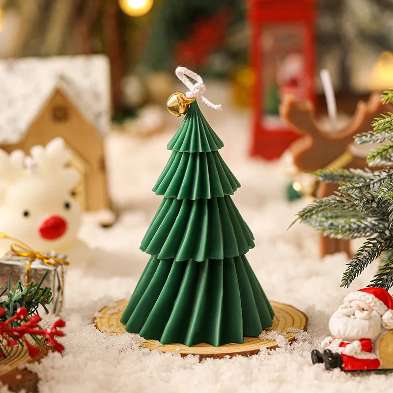 Adorable Christmas Tree Scented Candles