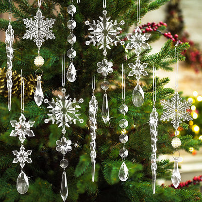 Aesthetic Snowflake Ornament