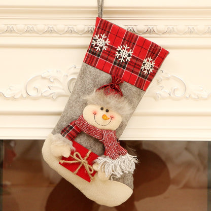 Large Christmas Sock Gift Bag