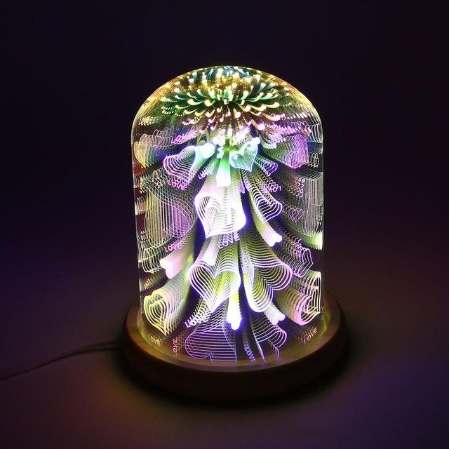 Lampe de nuit 3D enchanteresse