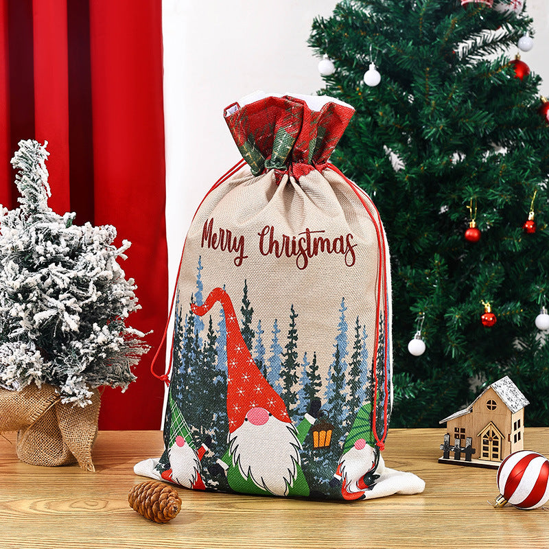 Rustic Christmas Gift Bag