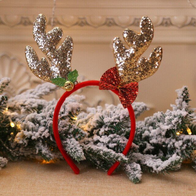 Reindeer Antler Christmas Headband