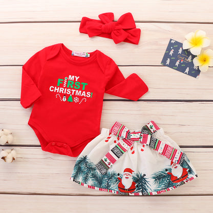 Baby's First Christmas Dress