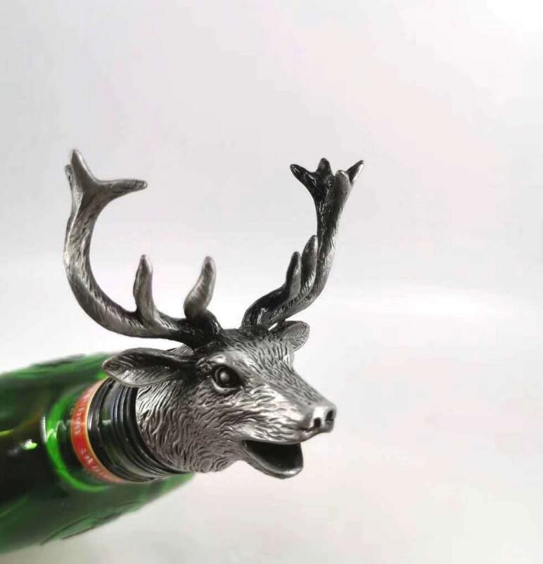 Deer Head Wine Pour Spout