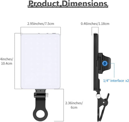 NEEWER LED Selfie Light with Clip