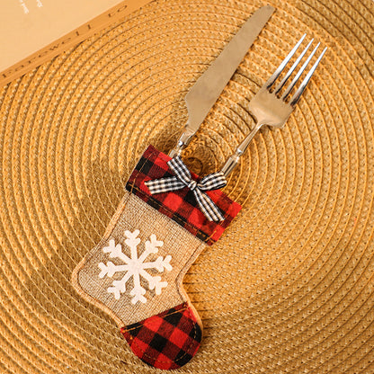 Christmas Cutlery Holder