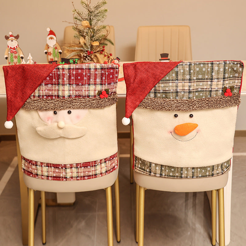 Beautiful Christmas Chair Cover