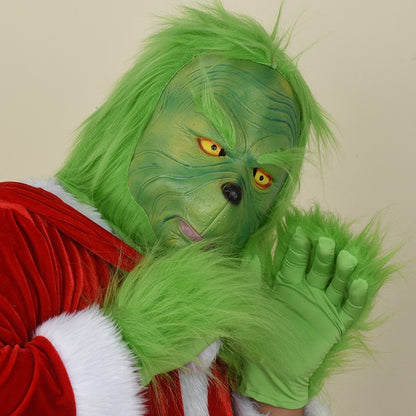 Ensemble de costumes du Grinch vert