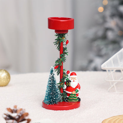 Festive Resin Candle Holder