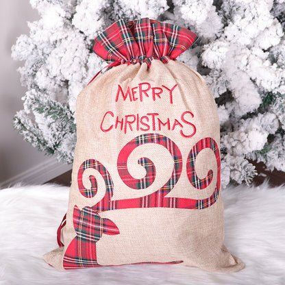 Santa and Reindeer Gift Bag