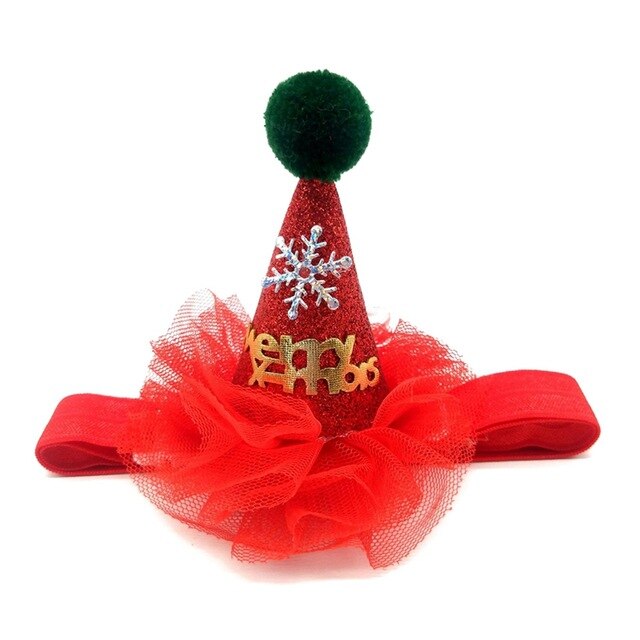 Cute Christmas Pet Hat with Headband