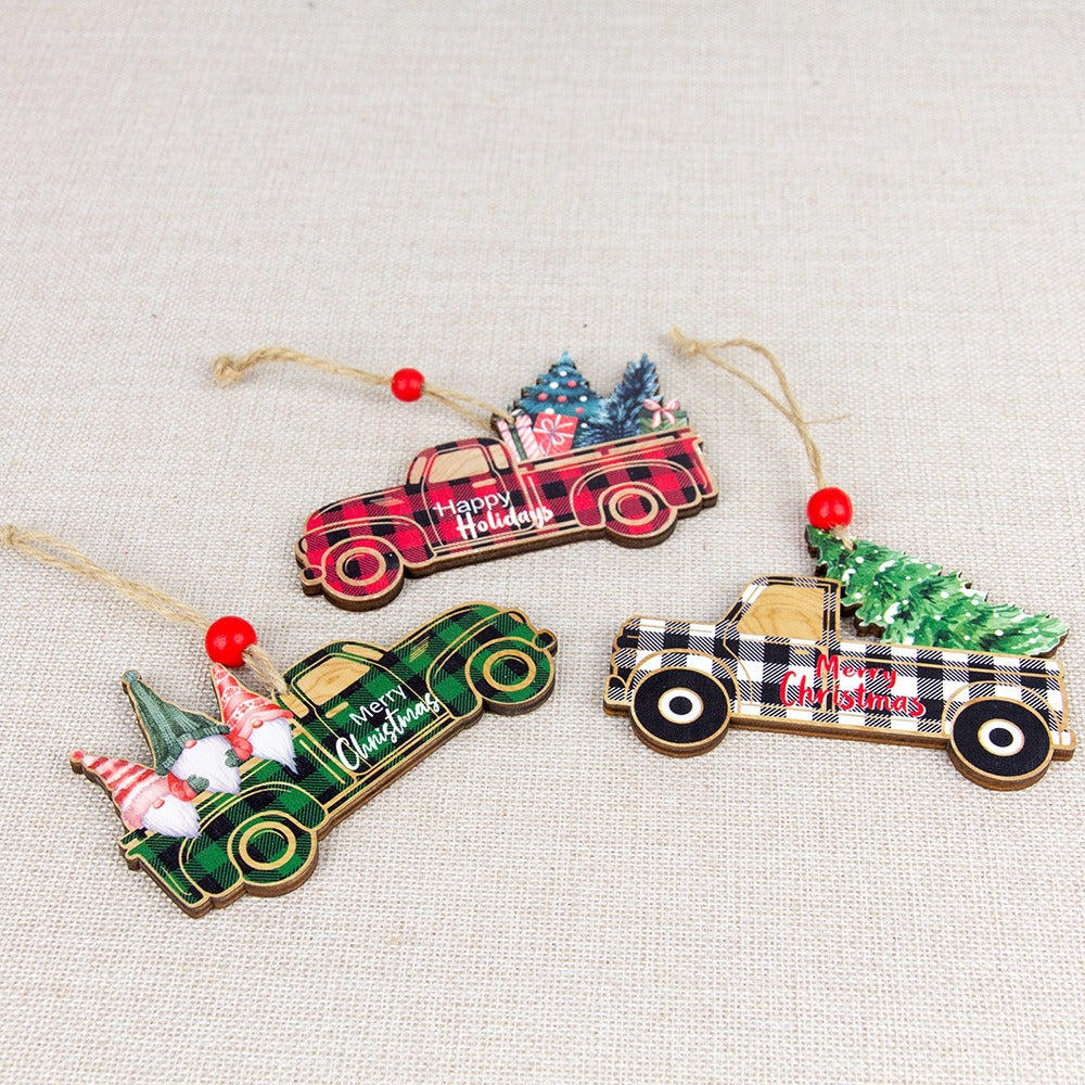 Christmas Cars Tree Ornaments