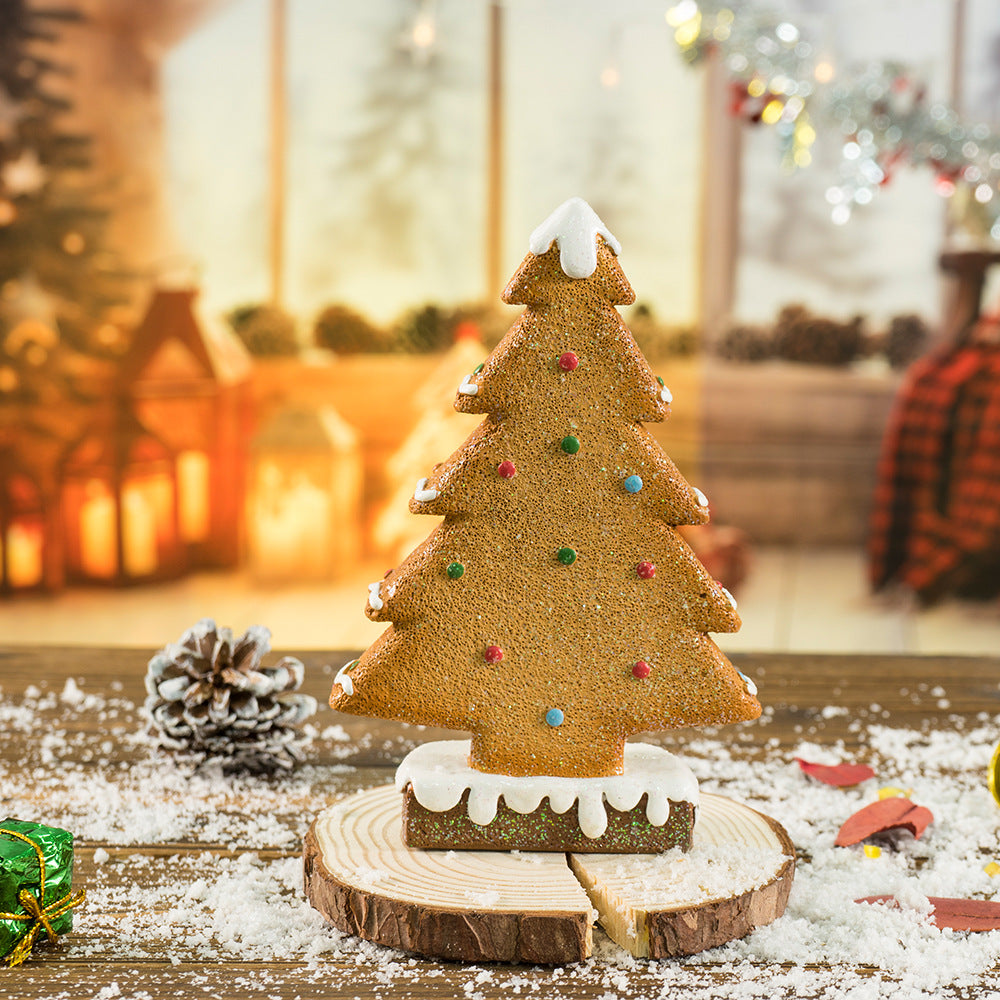 Gingerbread Christmas Tree Home Decor