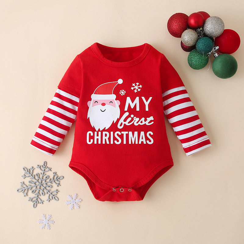 Cozy Christmas Baby Outfit