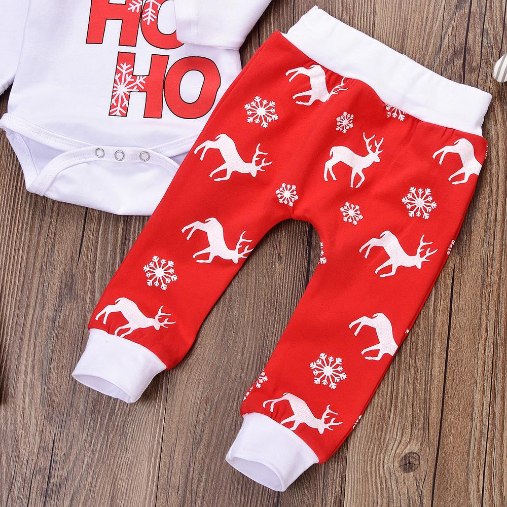 Christmas Reindeer Baby Outfit