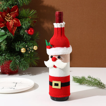 Christmas Wine Bottle Covers