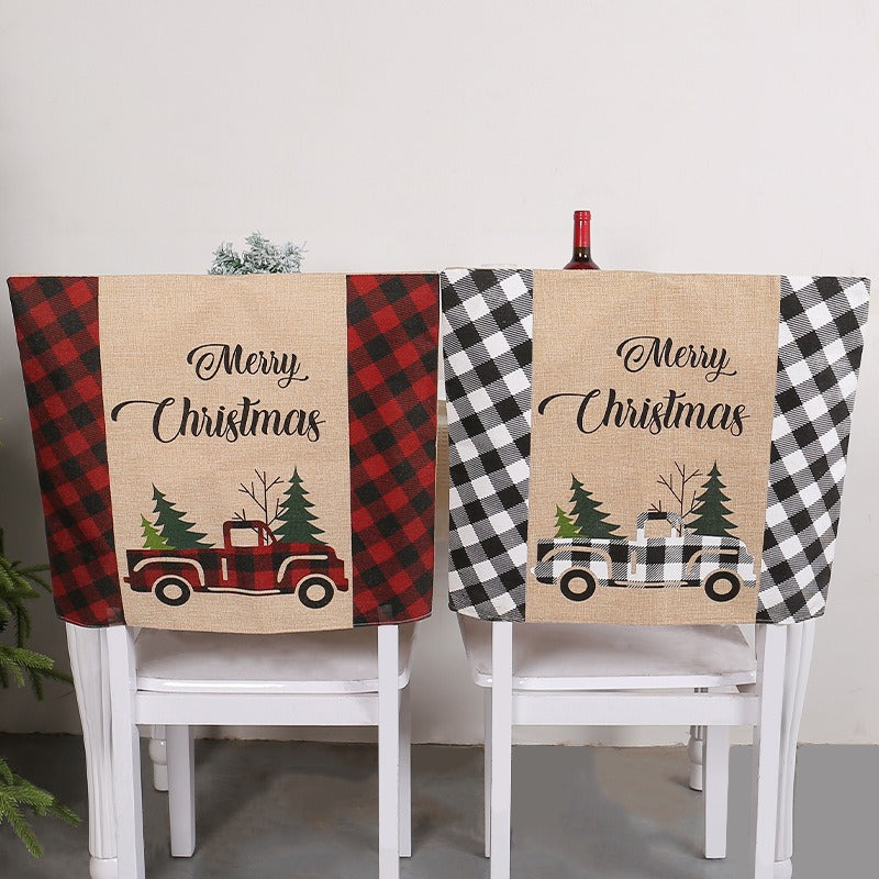 Classic Christmas Chair Covers