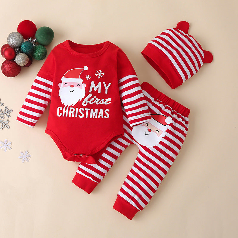 Cozy Christmas Baby Outfit