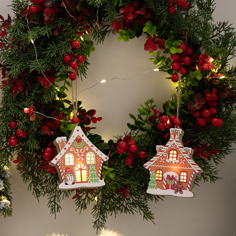 Décoration de cabane en pain d'épices