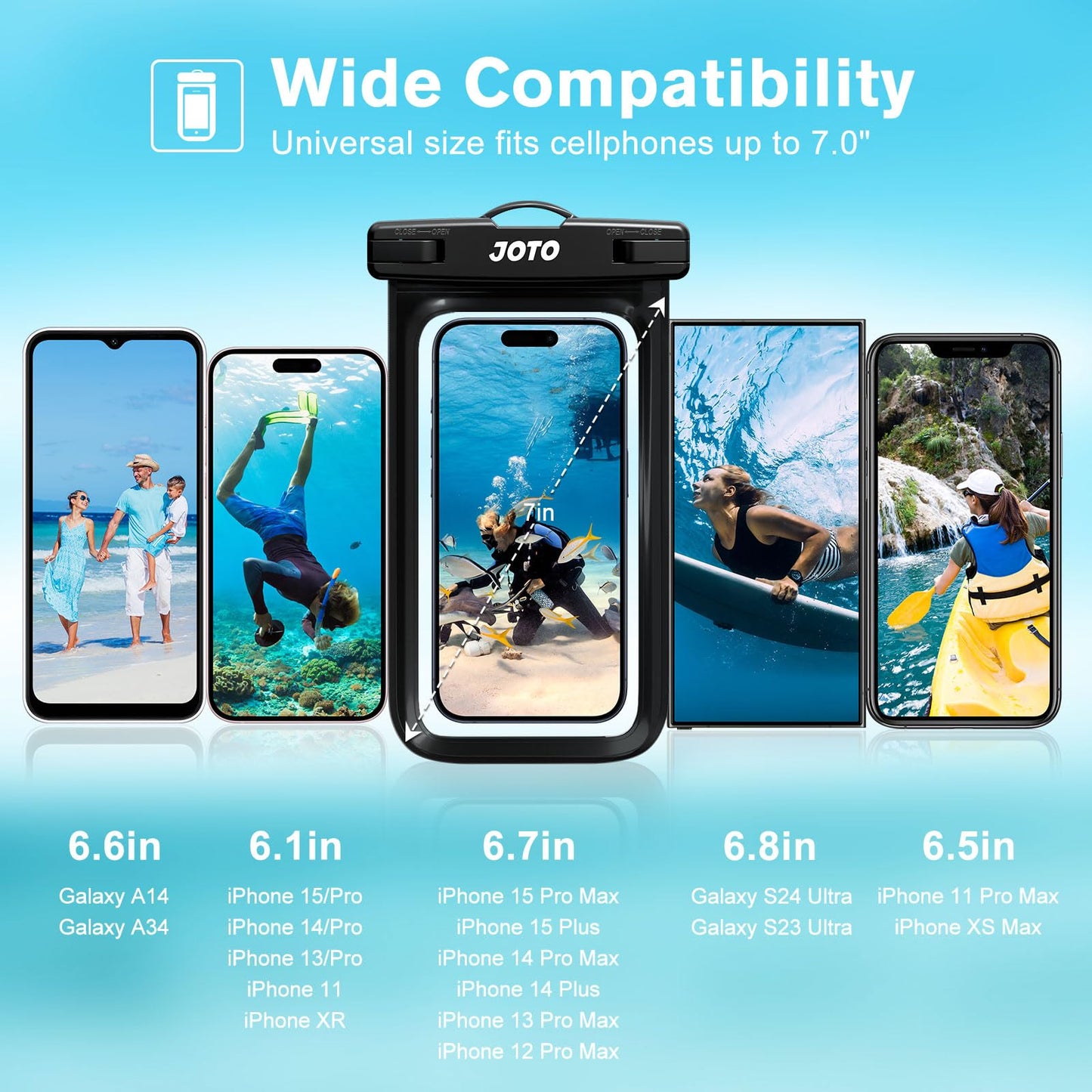 Waterproof Smartphone Pouch - Universal Fit