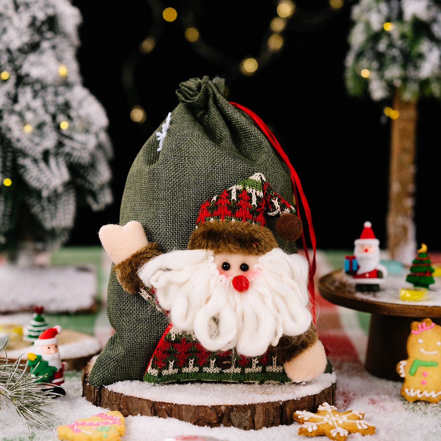 Christmas Fluffy Gift Bag