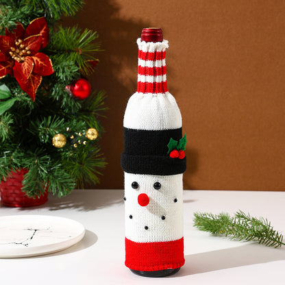 Christmas Wine Bottle Covers