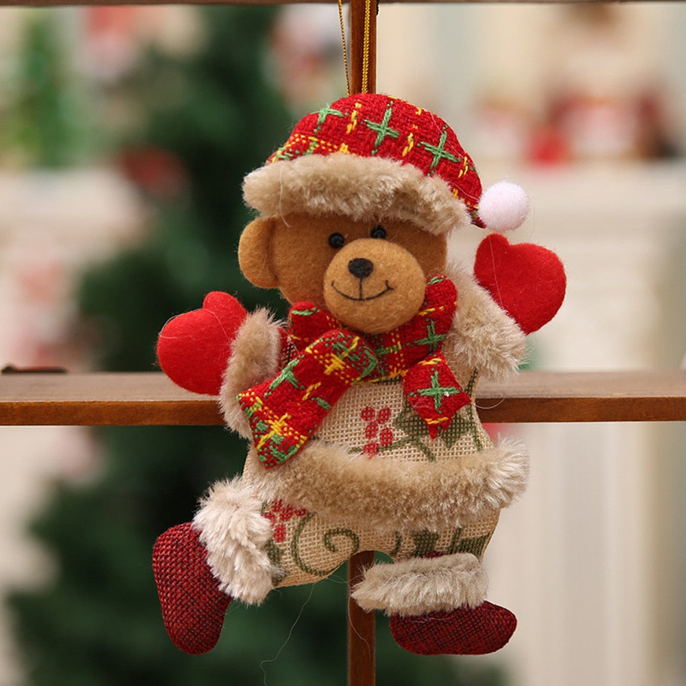 Plush Christmas Hang Decor