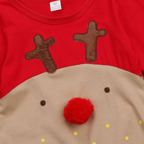 Baby Christmas Deer Outfit