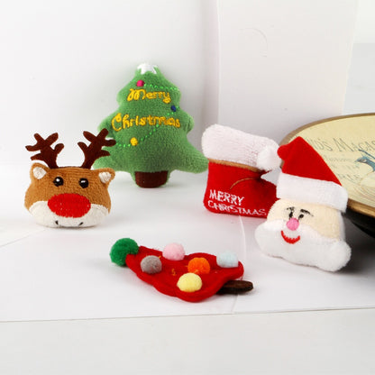 Christmas Plush Cat Dog Toys