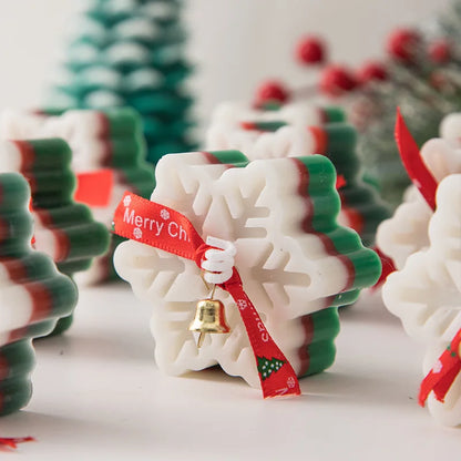 Handmade Snowflake Aromatherapy Candle