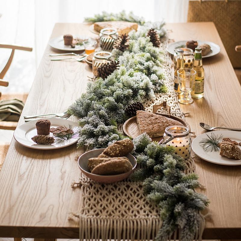 Guirlande de cèdre pour décoration de Noël