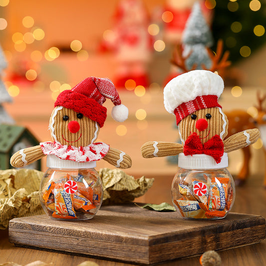 Gingerbread Men Candy Jar