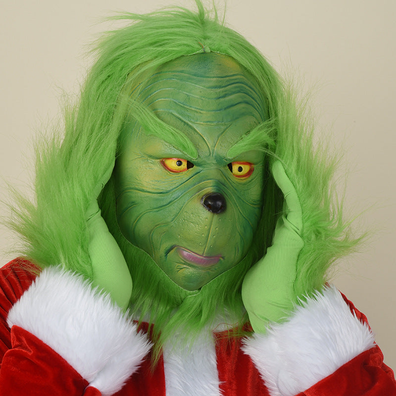 Ensemble de costumes du Grinch vert