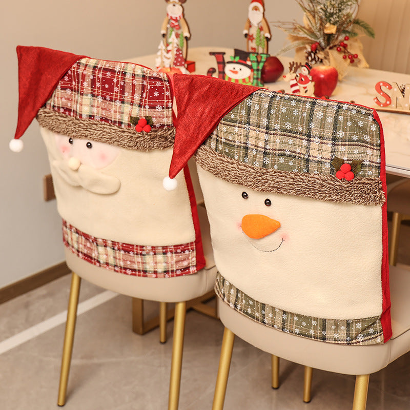 Beautiful Christmas Chair Cover