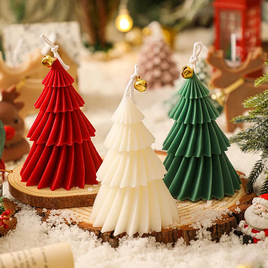 Adorable Christmas Tree Scented Candles