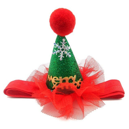 Cute Christmas Pet Hat with Headband