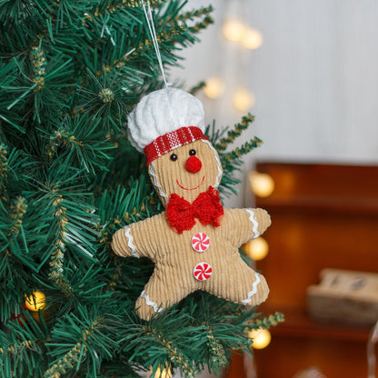 Gingerbread Plush Ornaments