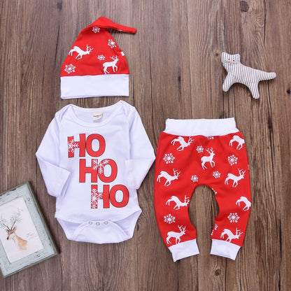 Christmas Reindeer Baby Outfit