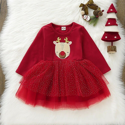 Toddler Princess Christmas Dress