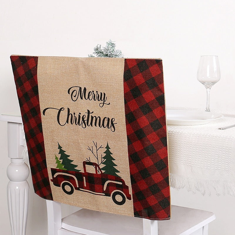 Classic Christmas Chair Covers