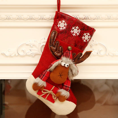 Large Christmas Sock Gift Bag