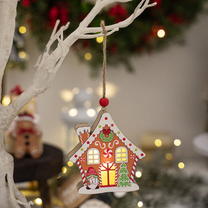 Décoration de cabane en pain d'épices