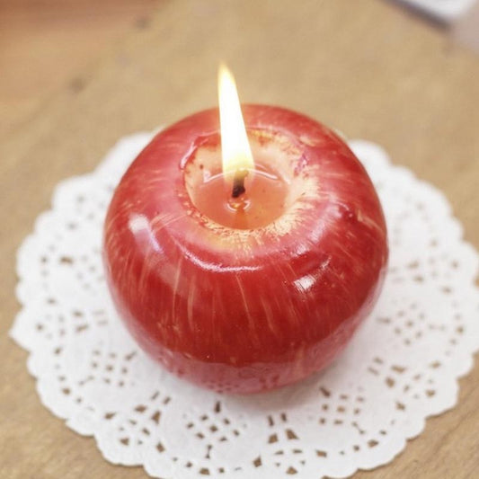 Apple Scented Christmas Candle